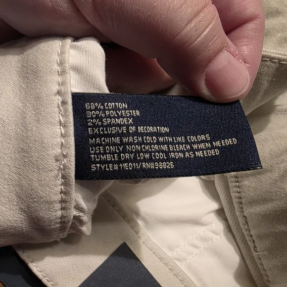 NWT U.S. POLO ASSN Comfort Waist Shorts Men's 3XL In Tan 7" Inseam - Picture 4 of 9